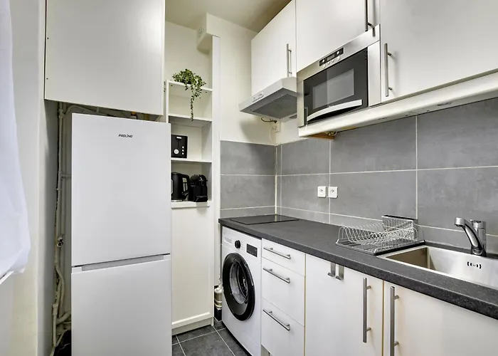 Apartmán Elegant Cocon Parisien Au Coeur Du 18e